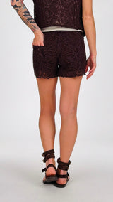 Short tulle ricamato H.