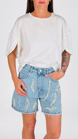 T-shirt scatolina manica aperta Vic.