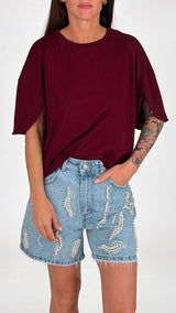 T-shirt scatolina manica aperta Vic.