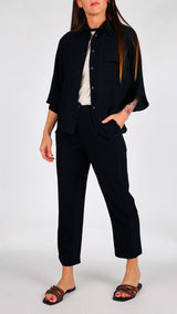 Camicia kimono washed H.