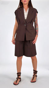 Gilet lino aletta Vic.