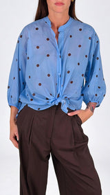 Camicia mussola pois T.