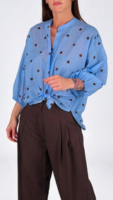 Camicia mussola pois T.