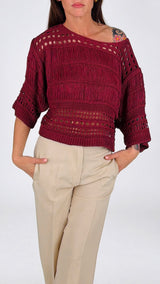 Maglia crochet filI Vic.