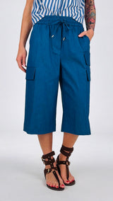 Bermuda cargo chambray stretch T.