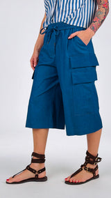 Bermuda cargo chambray stretch T.