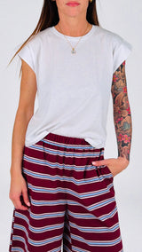 T-shirt collana H.