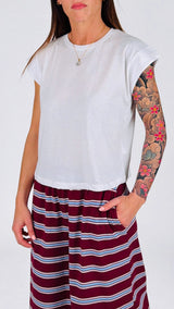 T-shirt collana H.