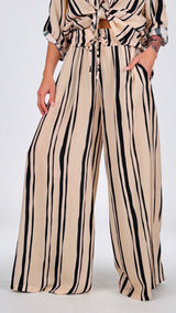 Pantalone righe sfalsate H.