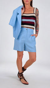 Top crochet righe Vic.