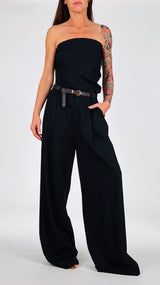 Pantalone pences lino viscosa H.