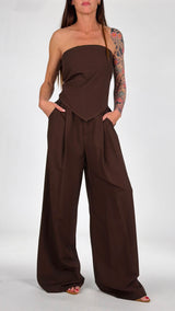 Top fascia lino viscosa H.
