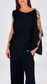 Camicia anello viscosa flare H.