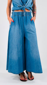 Gaucho chambray Kiki
