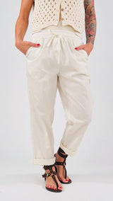 Pantalone tela vela coulisse H.
