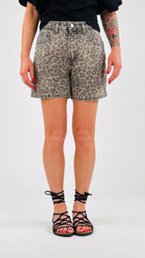 Short drill leo grey H.