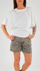T- shirt kimono arriccio