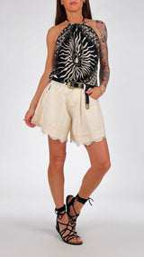 Short farfalla drill pizzo H.