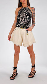 Short farfalla drill pizzo H.