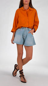 Camicia mussola tasche H.