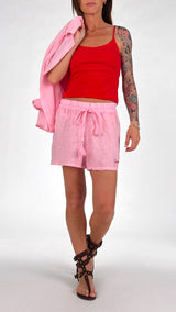Short lino summer time T.