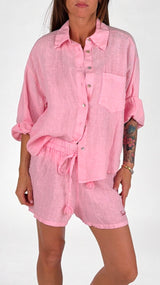 Camicia lino summer time T.