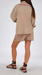 Camicia lino summer time T.