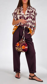 Borsa foglie vino T.