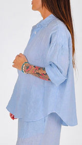 Camicia lino Dafne T.