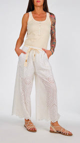 Pantalone san gallo smerlato Twin