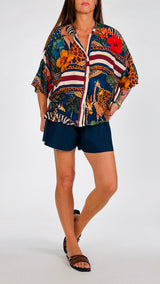 Camicia giraffe Vic.