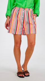 Short righe multicolor Vic.