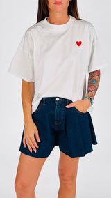 T-shirt over perfect match Vic.