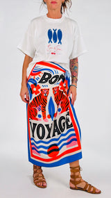 Gonna pareo lunga bonne voyage H.