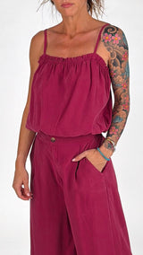 Top cupro palloncino H.
