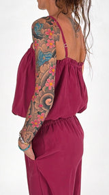 Top cupro palloncino H.