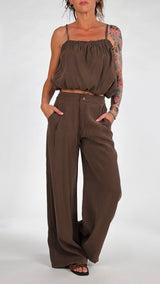 Top cupro palloncino H.