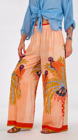 Pantalone maltinto palme H.
