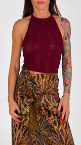 Top triangolo crochet Vic.