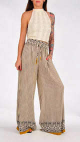 Pantalone righe greche H.