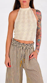 Top triangolo crochet Vic.