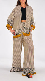 Kimono righe greche H.