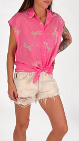 Camicia smanicata giaguari Vic.