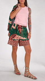Short fantasia foglie H.