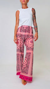 Pantalone mussola bandana T.