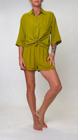 Camicia tasca onde H.