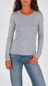 Maglia girocollo borotalco viscosa You