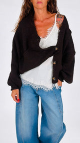 Cardigan over H.