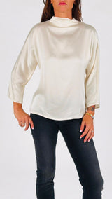 Camicia raso collo cratere H.