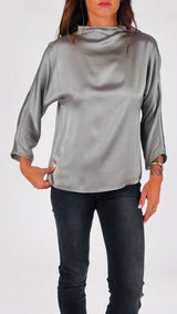 Camicia raso collo cratere H.